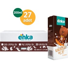Enka Süt Enka Gurme Kakaolu Uht Süt 200 ml x 27 Li Paket
