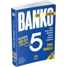 TeknoKapsül 5. Sınıf Banko Tüm Dersler Soru Bankası