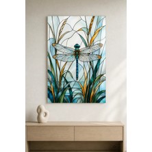 Yusufçuk — 30×40 cm — Çerçevesiz Cam Tablo