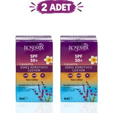 Ilkestor Rosemix - Lavanta Yağlı Güneş Koruyucu Losyon +50 Spf - 2 Adetlik Set
