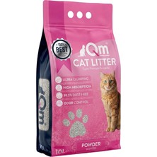 Tr Pudralı Süper Premium Bentonit Kedi Kumu 10 L