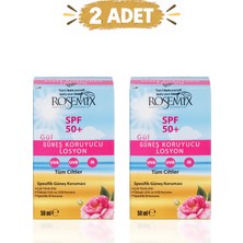 Ilkestor Rosemix - Gül Yağlı Güneş Koruyucu Losyon +50 Spf + - 2 Adetlik Set