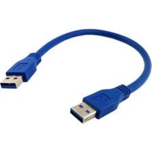 Keepro USB 3.0 Erkek Erkek 50 cm Kablo 50 cm USB Erkek Erkek Kablo