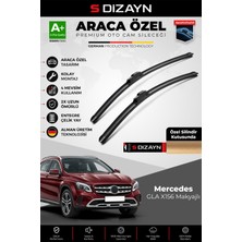 S-Dizayn Mercedes Gla X156 Makyajlı Ön Cam Silecek Seti 2015-2020 Premium Araca Özel 60-48 cm A+ Kalite