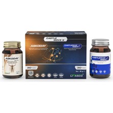 Castle Move x Hidrolize Kolajen, Yumurta Kabuğu Ekstresi, Magnezyum Içeren Kemik, Eklem, Cilt ve Diş Sağlığı Desteği