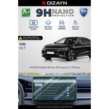 S-Dizayn Vw Id.7 15 Inç 9h Nano Multimedya Ekran Koruyucu (Parlak) 2023 Üzeri A+ Kalite