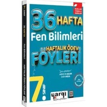 TeknoKapsül 7. Sınıf Fen Bilimleri 36 Haftalık Ödev Föyleri