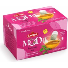 Tr Çaykur Mod Formda Kal Bitki ve Meyve Çayı 20'li Bardak Poşet 40GR