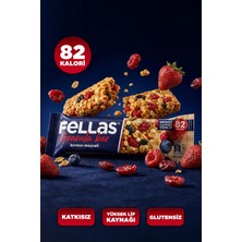 Fellas Kırmızı Meyveli Granola Bar (23 g) x 12 Adet