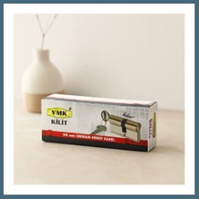 Bezos 90MM Nikel Saten Cerman Barel Silindir (2 Anahtar) Agc