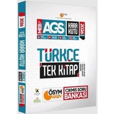 TeknoKapsül 2026 Meb-Ags Kara Kutu Türkçe Tek Kitap Ösym Arşiv Çıkmış Soru Bankası Konu Özetli Dijital Çözümlü