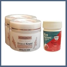 Bezos Three Brand Vücut Kremi 100 ml Arnavut Kremi 2 Ad + Rus Merhemi 50 ml 1 Ad BZS10
