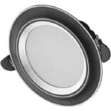 Tr CT-5258 6W Zebra LED Armatür (Siyah-Krom) (3 Renk) Cata