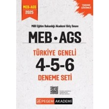 TeknoKapsül 2025 Meb Ags Tamamı Çözümlü Türkiye Geneli 4-5-6 3`lü Deneme Seti