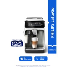 Philips Lattego EP3343/50 Tam Otomatik Kahve ve Espresso Makinesi, 5 Çeşit Kahve Seçeneği