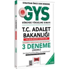 TeknoKapsül 2025 Gys T.c. Adalet Bakanlığı Yazı Işleri Müdürü Kadrosu Için 3 Deneme