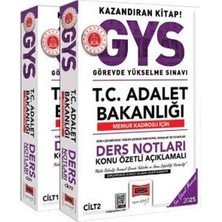 TeknoKapsül 2025 T.c Adalet Bakanlığı Memur Kadrosu Için Ders Notları 2 Cilt