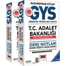 TeknoKapsül 2025 T.c Adalet Bakanlığı Zabıt Katibi Kadrosu Için Ders Notları 2 Cilt