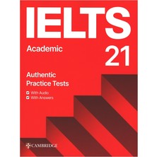 Cambridge University Press Ielts 21 Academic Authentic Practice Tests With Answers With Audio & With Answers