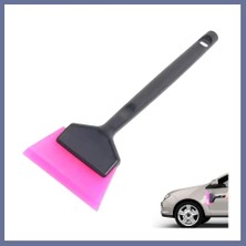 Bezos Mini Saplı Silikon Çekçek Ragle Cam Filmi Çekme Uygulama Aparatı 6X16CM Siyah Pembe Dlra