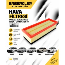 ERBERKLER Hava Filtresi Doblo Albea Palio Linea Grande Punto 1.4 8V 55192012S