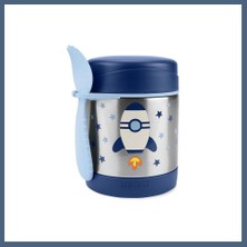 Bezos Zoo Paslanmaz Çelik Termos 325 ml Roket · Renk: Roket BZS10