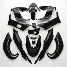 Ctvr Honda Pcx 125 / 150 Komple Kaporta Seti Mat Siyah (2020 - 2024 Uyumlu)