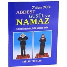 TeknoKapsül 7’den 70’e Abdest Gusül ve Namaz Kod: 013 - Mini Boy Kuşe Kağıt