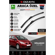 Drs Tuning S-Dizayn Mitsubishi Colt Z30 Ön Cam Silecek Seti 2004-2012 Premium Araca Özel 65-30 cm A+ Kalite Aoc