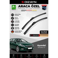 Drs Tuning S-Dizayn Hyundai Sonata Lf Ön Cam Silecek Seti 2014-2019 Premium Araca Özel 65-45 cm A+ Kalite Aocs-