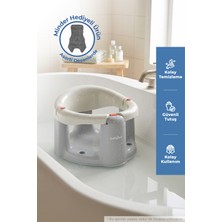 Babyjem Önden Açılır Banyo ve Mama Oturağı ve Hediye Minderli - 2 ' Li Set Kum Beji