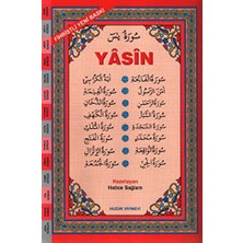 TeknoKapsül Orta Boy Arapça Fihristli Yasin-I Şerif Kod: 025