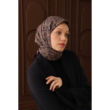 Silk Home Velora Eşarp Abstract Brush Koyu Mor