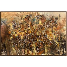 Simurg Sanatevi 1396 Niğbolu Yağlı Boya Tablosu - Tuval Üzerine El Yapımı - 150 x 100 cm