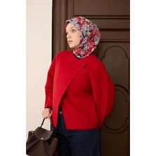 Silk Home Velora Eşarp Flower Kırmızı
