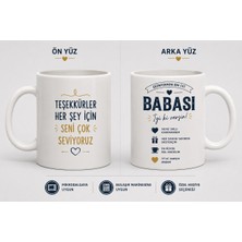 Nuksoc Babalar Günü Baskılı Kupa Bardak
