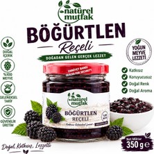 Natürel Mutfak Böğürtlen Reçeli 350 gr Glikoz Fruktoz Içermez %65 Meyve