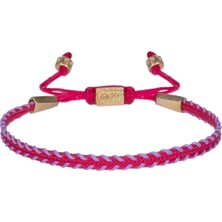 JUJU Mood Pembe&Lila Whimsy İnce İp Bileklik
