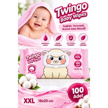 Twingo Islak Bebek Havlusu 18X20CM 3X100 Yaprak
