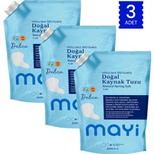 Mayi Tuz Mayi Iyotlu Öğütülmüş Sofra Tuzu 2 kg – 3\'lü Fırsat Paketi