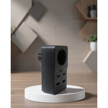 Helinaria Akım Dengelemeli Priz 2500W 4 USB Type-C