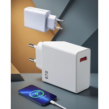 Helinaria 67W Hızlı Şarj Type C Adaptörü Yüksek Voltaj Korumalı