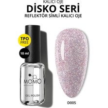 Momo Professional Disko Kalıcı Oje D005 Pembe 10 ml