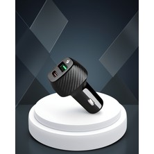 Helinaria 38W Çift Çıkışlı Araç Şarj Cihazı Type-C USB Pd