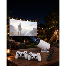 Helinaria 4K Akıllı Projeksiyon Cihazı XUCZZZM300MAX-3 Wi-Fi 6 Bluetooth 5.0
