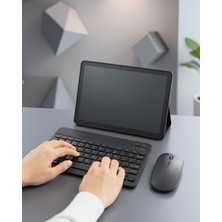 Helinaria Android Tablet Seti Sım Kartlı Bluetooth Klavye ve Kablosuz Mouse