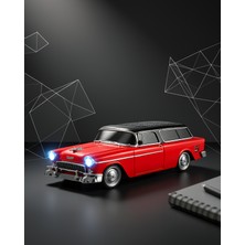 Helinaria LED Işıklı Vintage Tasarım Bluetooth Hoparlör 10W