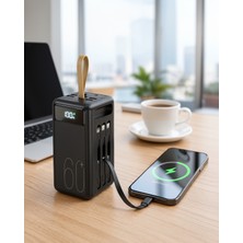 Helinaria 4 Çıkışlı Taşınabilir Şarj Cihazı XUCZ60000POWERBANK-10
