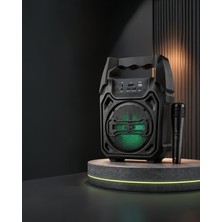 Helinaria Bluetooth Karaoke Hoparlörü 10W Güçlü Ses