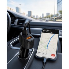 Helinaria Araba Şarj Cihazı 38W 3A Type-C USB